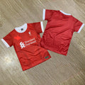 LIVERPOL FULL BODY SUBLIMATION PRINT RED KIDS  JERSEY