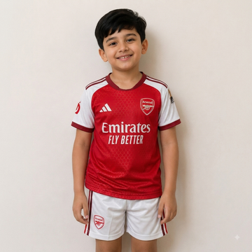 Arsenal Home 2026-2027 Kids Jersey + Pant Set