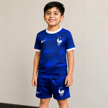 FRANCE FIFA WORLD CUP 2026 KIDS JERSEY+PANT SET